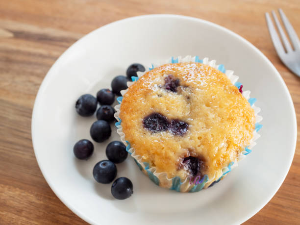 1-Bowl Berry Coconut Muffins