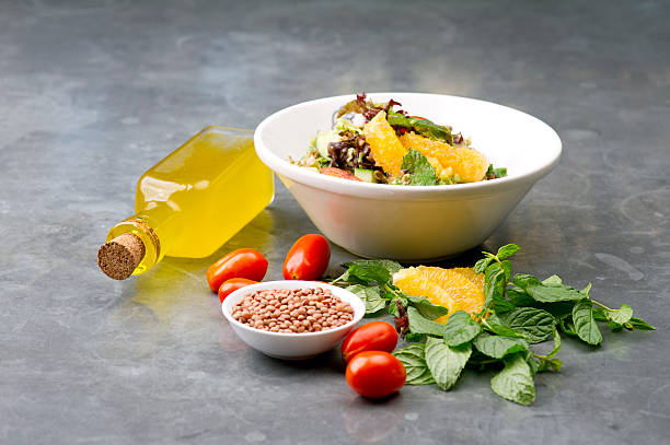 Black Bean Quinoa Salad with Orange Lime Dressing